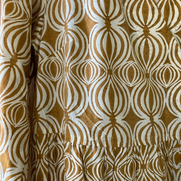 Hand-block printed casual dress in all cotton from TOAST, size M, NWT - Picture 3 of 5